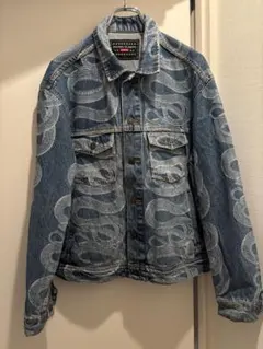 Supreme HYSTERIC GLAMOUR 蛇柄デニムジャケット - メルカリ