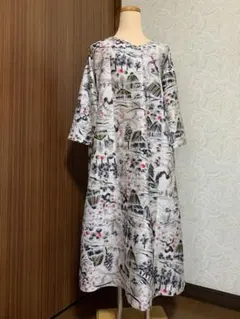 45R 新品　タグ付き　made in JAPAN 綿　ワンピース　ポケット付き 45R 新品 タグ付き made in JAPAN 綿 ワンピース ポケット付き - メルカリ