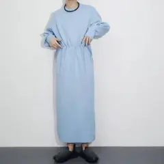 ADAM ET ROPE' フォルムニットワンピース