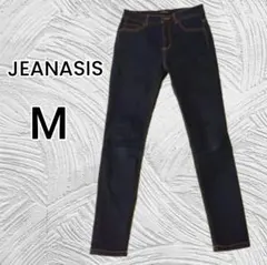 【JEANASIS】ネイビー スキニーデニムパンツ ストレッチ Мサイズ
