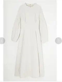 マウジー　デニムワンピース　白　ホワイト