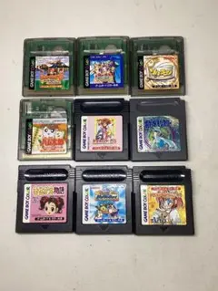 n*o様 ゲームボーイカラー ソフト 9本セット まとめ売り