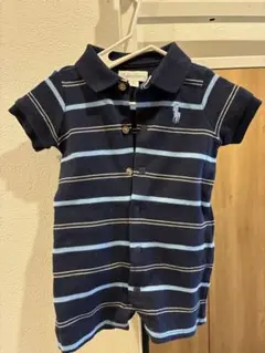 【ベビー】Ralph Lauren ポロシャツ風カバーオール