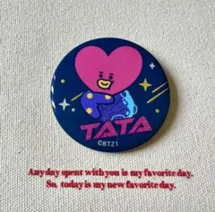 BT21 TATA ピンバッジ　缶バッジ
