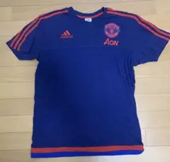 adidas マンチェスター•ユナイテッド ゲームシャツ 古着8Lb - メルカリ