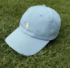 POLO Ralph Lauren Pony Cap　Blue　　ポニー刺繍