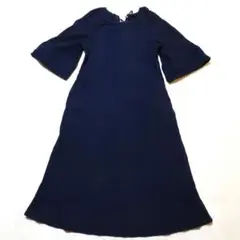 kengo ケンゴ　23ss ワンピース　濃紺
