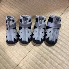 犬用シューズ 小型犬用 4足セット 反射板付き XLのサムネイル