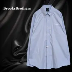 レア BrooksBrothers 青 テックブロード BD 16 34/35