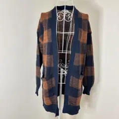 AMERICAN EAGLE チェック柄カーディガン【M】のサムネイル