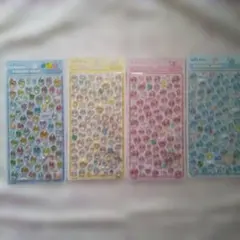 しずくちゃんボンボンドロップシール ミニ　4点セット[正規品]