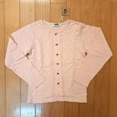 未使用　BF US BASIC WARDROBE　ピンク　長袖シャツ　花　130