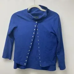 2枚セット　　agnes b. カーディガン プレッション ブルー T2のサムネイル