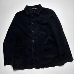 レア　ラルフローレン　モールスキン　ブラックカバーオール　ヴィンテージ　黒　LLのサムネイル