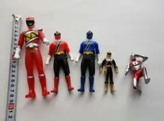 戦隊ヒーロー フィギュア 5体セット