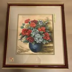 日本の名画 牡丹額入り 高精細複製画 川端龍子冨貴図 当日発送 - メルカリ