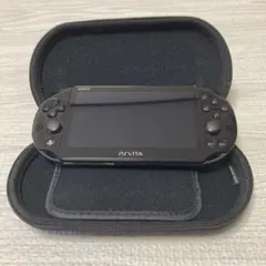 PS Vita本体 ブラック 専用ケース&ゲームカセット1本&16GB付き - メルカリ