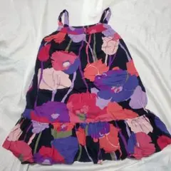 GAP150センチ花柄ノースリーブワンピース