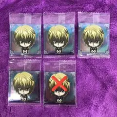 03クラピカ 4枚　Hunter×hunter vol.8 シール　ウエハース