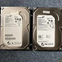 HDD 1TB 2個セット 合計2TB - メルカリ