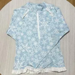 値下げ不可☆美品☆ラッシュガード　女の子　130 ディズニープリンセス　アナ雪