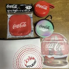 コカ・コーラノベルティグッズ☆コースター8枚セット☆企業もの非売品