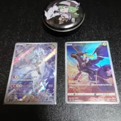 ポケモン トレーナーズ 缶ケース N (エヌ) Nのレシラム ゼクロムまとめ売り