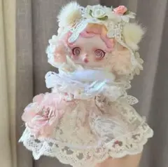 スカルパンダ　ぬいぐるみ　着せ替え　コスチューム　花プリンセス2点セット