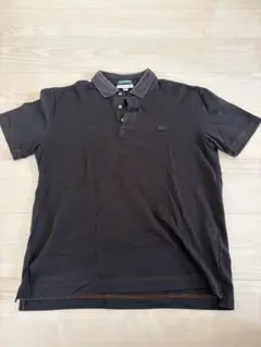 【別注】LACOSTE × BEAMS ポロシャツ ブラック サイズ4