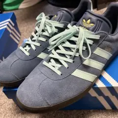 新品GAZELLE JP7782プリラブドインク / コートグリーン / ガム5