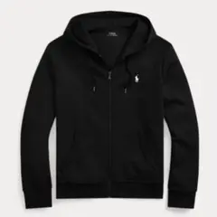 現行 ポロラルフローレン 短丈 ダブルニット ジップパーカー y2k swag