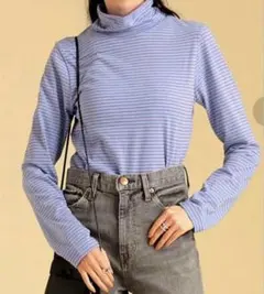 RayBEAMS ボーダー柄 長袖カットソー