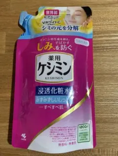 【新品未使用】薬用ケシミン 浸透化粧水 みずみずしいしっとり　つめかえ用のサムネイル