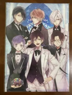 未開封　DIABOLIK LOVERS 吸婚姻届　クリアファイル　逆巻ver. DIABOLIK LOVERS BLOODY BOUQUET 吸婚姻届クリアファイルセット