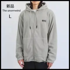 【新品】The unormwind フリースジップパーカー　オーバーサイズ