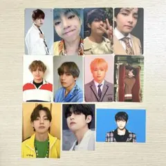 BTS V テテ テヒョン トレカ 11枚セット CD アルバム ライブ 公式