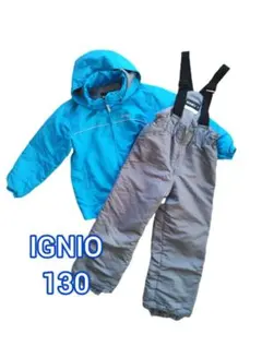 ★130サイズ　IGNIO / イグニオ　スキーウェア　スノーウェア　グローブ