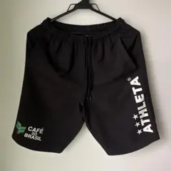 ATHLETA ブラック ハーフパンツ Sサイズ ポケット付き