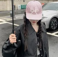 ピンク キャップ