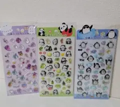 《立体ぷっくりシール》3点セット