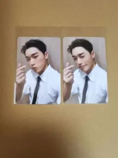 ATEEZ サン FC限定オンラインくじ トレカ2種