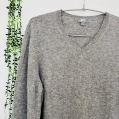 メンズ ユニクロ カシミヤ ニット セーター L 高級 高品質 人気 高見え