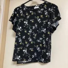 DRESKIP 花柄 半袖シャツ