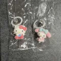 サンリオ　ふわふわめじるしアクセサリー Baby キティ　マイメロ