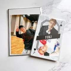 超特急 ユーキ T.I.M.Eステッカー AwAAwA トレカ