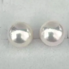 伊勢志摩英虞湾産あこや真珠 8.2 8.3mm K18 パールピアス - メルカリ