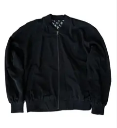 ブラック ブルゾン　ヴィンテージ　古着