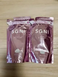 SGNI スグニ モイスト 泡シャンプー つめかえ用　2個セットのサムネイル