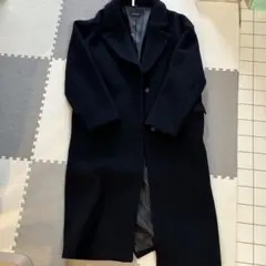 shiun ウール ショールカラーコート ダークグレー サイズS - メルカリ