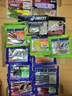 エコギア パワーシャッド グラスミノー ism ロックフィッシュ ワーム